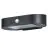 Ledvance LED Endura Stil Solar Veggbelysning Svart 4W 380lm - 830 Varm Hvit | Bevegelsessensor