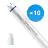 Fordelspakning 10x Philips LED Lysrør T8 MASTER (EM/Mains) High Output 8W 1050lm - 865 daglys | 60cm - erstatter 18W