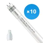 Fordelspakning 10x Philips LED Lysrør T8 CorePro (UN) High Output 18W 2000lm - 865 daglys | 120cm - erstatter 36W