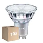 Fordelspakning 10x Philips MASTER Value LED Spot GU10 PAR16 3.7W 380lm 36D - 940 Kald Hvit | Beste Fargegjengivelse - Dimbar - Erstatter 50W