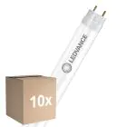 Fordelspakning 10x Ledvance LED Lysrør T8 EM Value (EM/Mains) Ultra Output 20W 2400lm - 865 Daglys | 120cm - Erstatter 36W