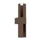 Eglo Veggbelysning Montelauro Aluminium Rusten Up & Down 7W 800lm - 865 Daglys | IP65